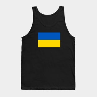 Flag of Ukraine. Stand with Ukraine! Tank Top